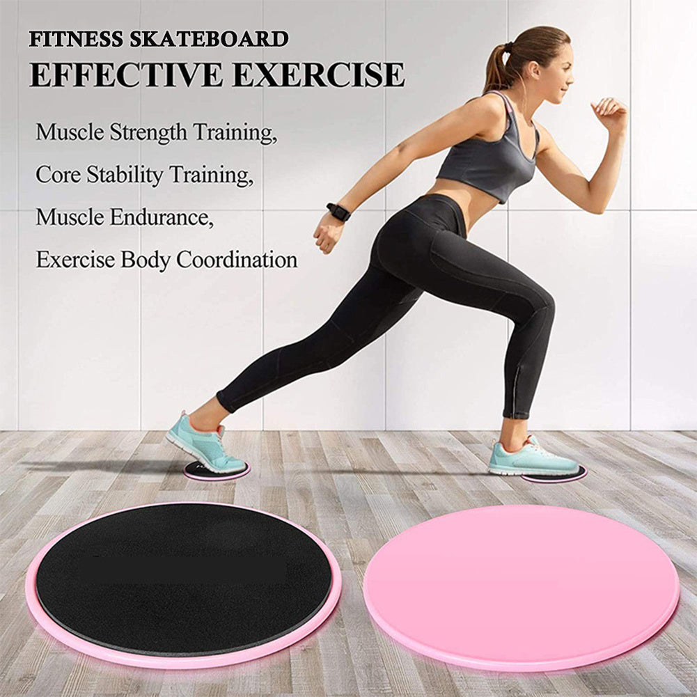 Fitness Gliding Discs: Muscle Strengthening, Endurance, and Stability for Home Workouts