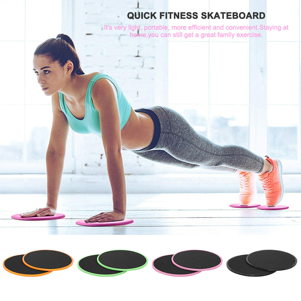 Fitness Gliding Discs: Muscle Strengthening, Endurance, and Stability for Home Workouts