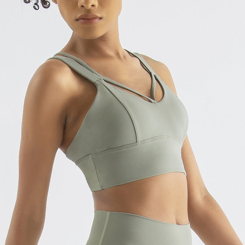 Shockproof Gym Sports Bra Top